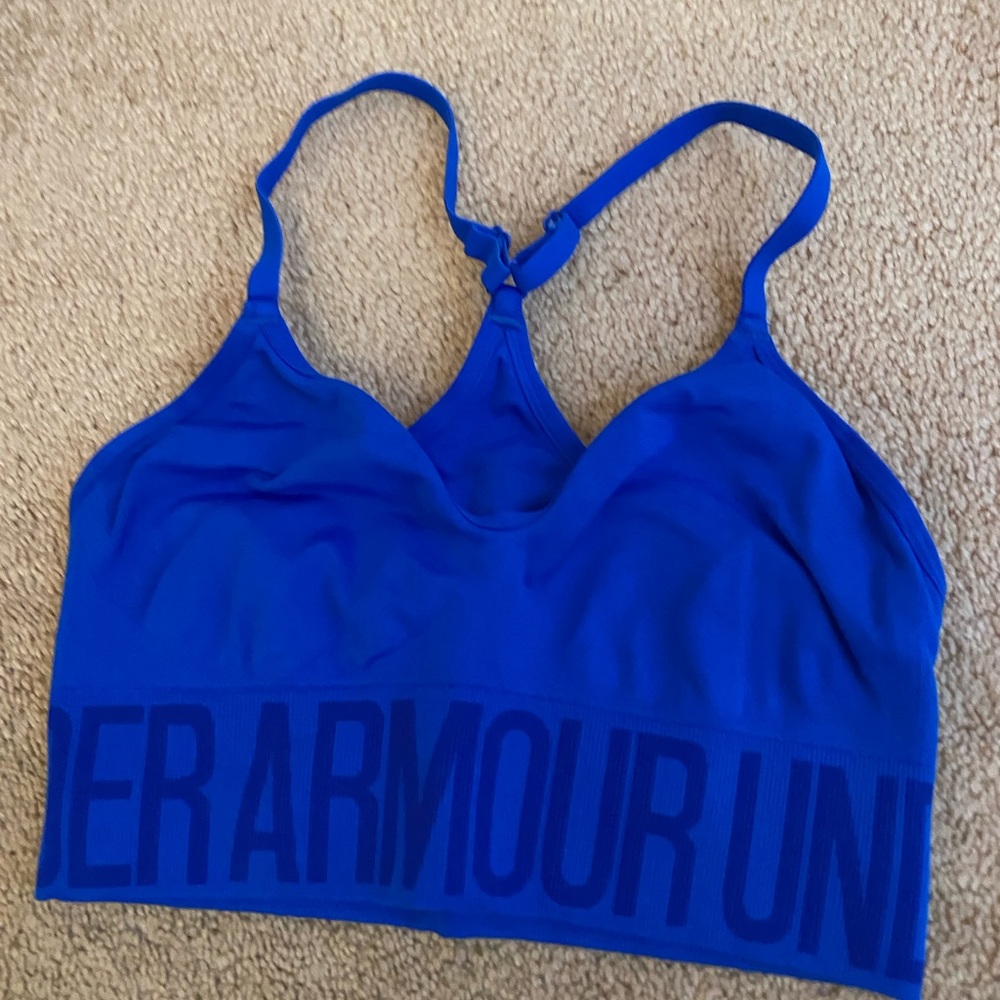 Under Armour Vibrant Blue Sports Bra